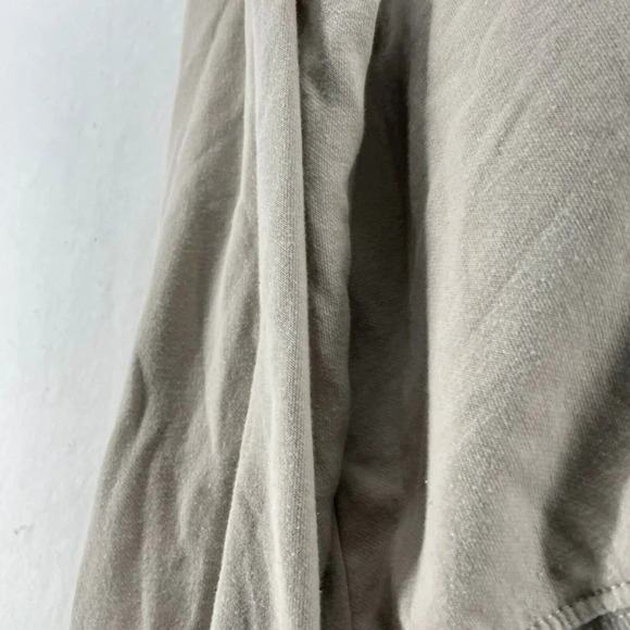 Divided by H&M Jacket Women's Sz L Nude Beige Hooded Drawstring Pullover Fleece - Picture 6 of 12